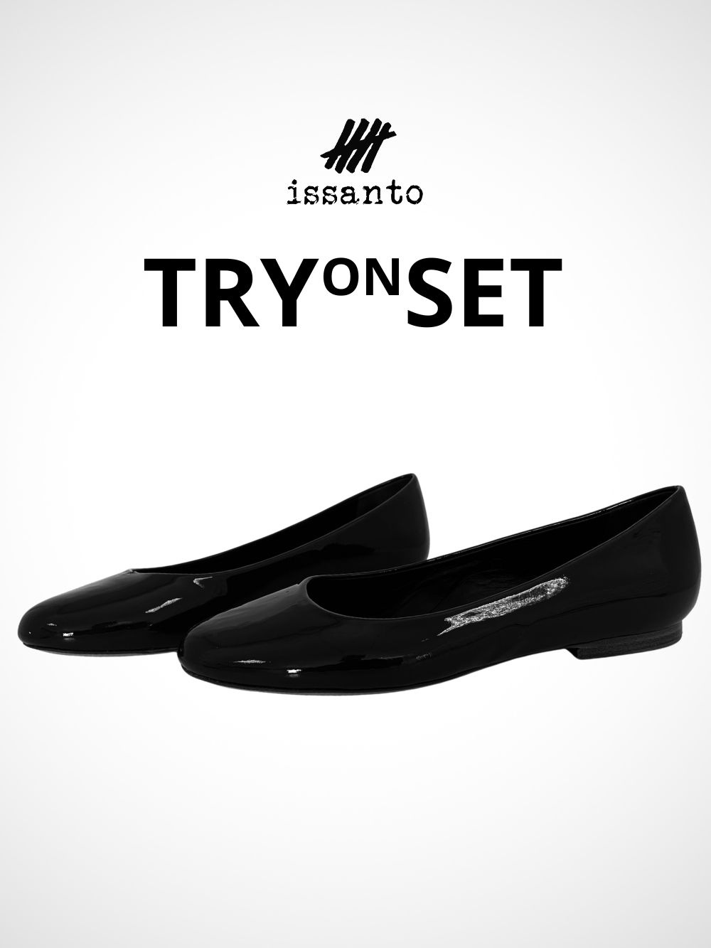 BALLERINA FULL-FITTING SET FOR WOMEN: B + W